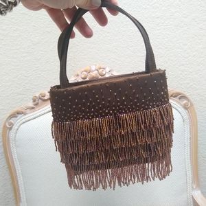 Vintage 90s Mini Beaded Bag